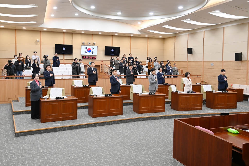 제262회 서구의회 임시회 제1차 본회의 이미지(2)