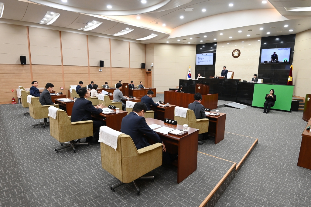 제262회 서구의회 임시회 제1차 본회의 이미지(1)