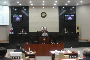 제150회 서구의회 임시회 대표이미지