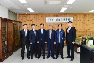 한국청년회의소 서구지회 회장단 내방 대표이미지