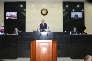 제186회 서구의회 임시회(개회사) 대표이미지