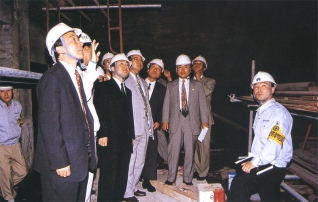 서구문화회관 신축공사현장 방문 대표이미지