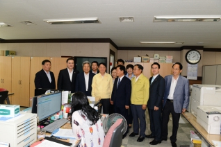 서구보건소 메르스방역 대책본부 방문 대표이미지