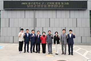 대구광역시 구군의회 의원 합동 워크숍 대표이미지